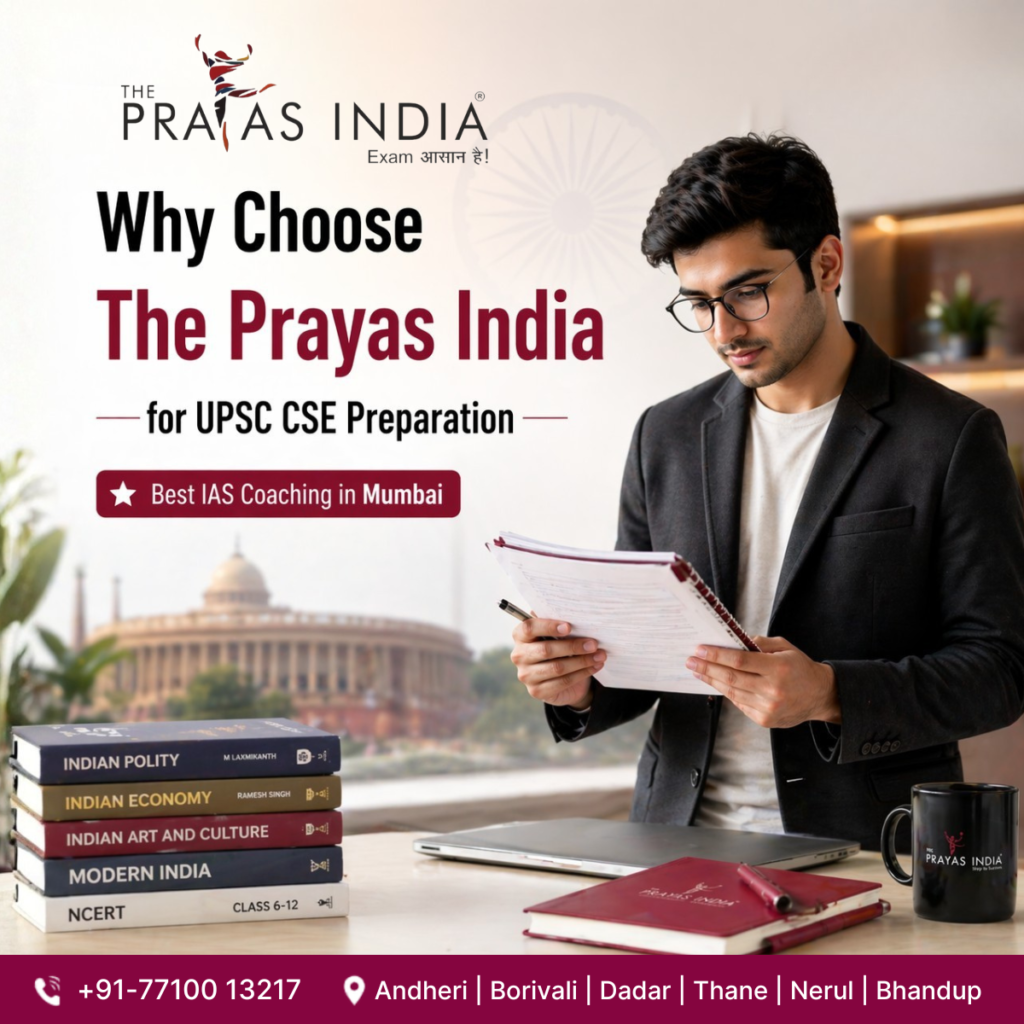 Why Choose The Prayas India for UPSC CSE Preparation