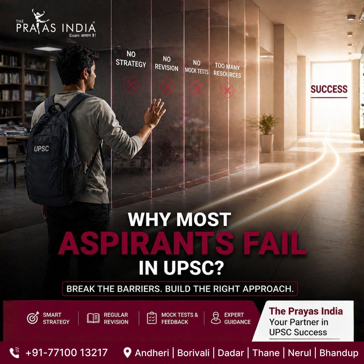 Why Most Aspirants Fail in UPSC & How to Succeed