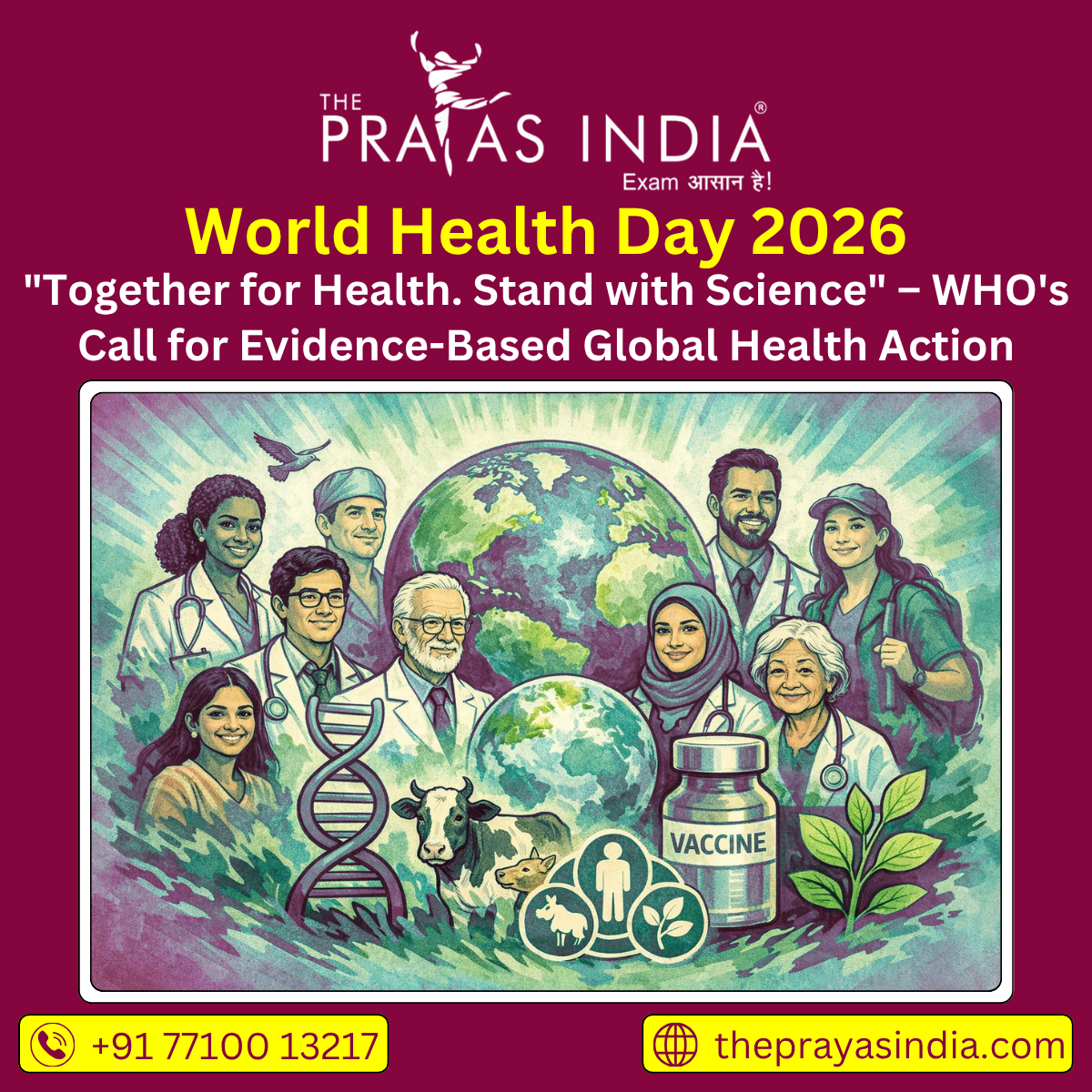 World Health Day 2026 - The Prayas India