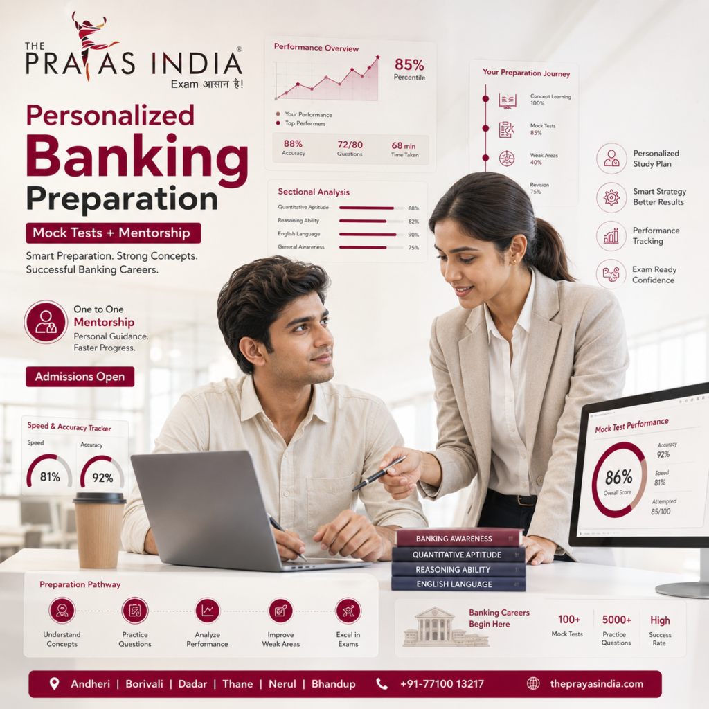 Banking Coaching in Mumbai with Personalized Mentorship