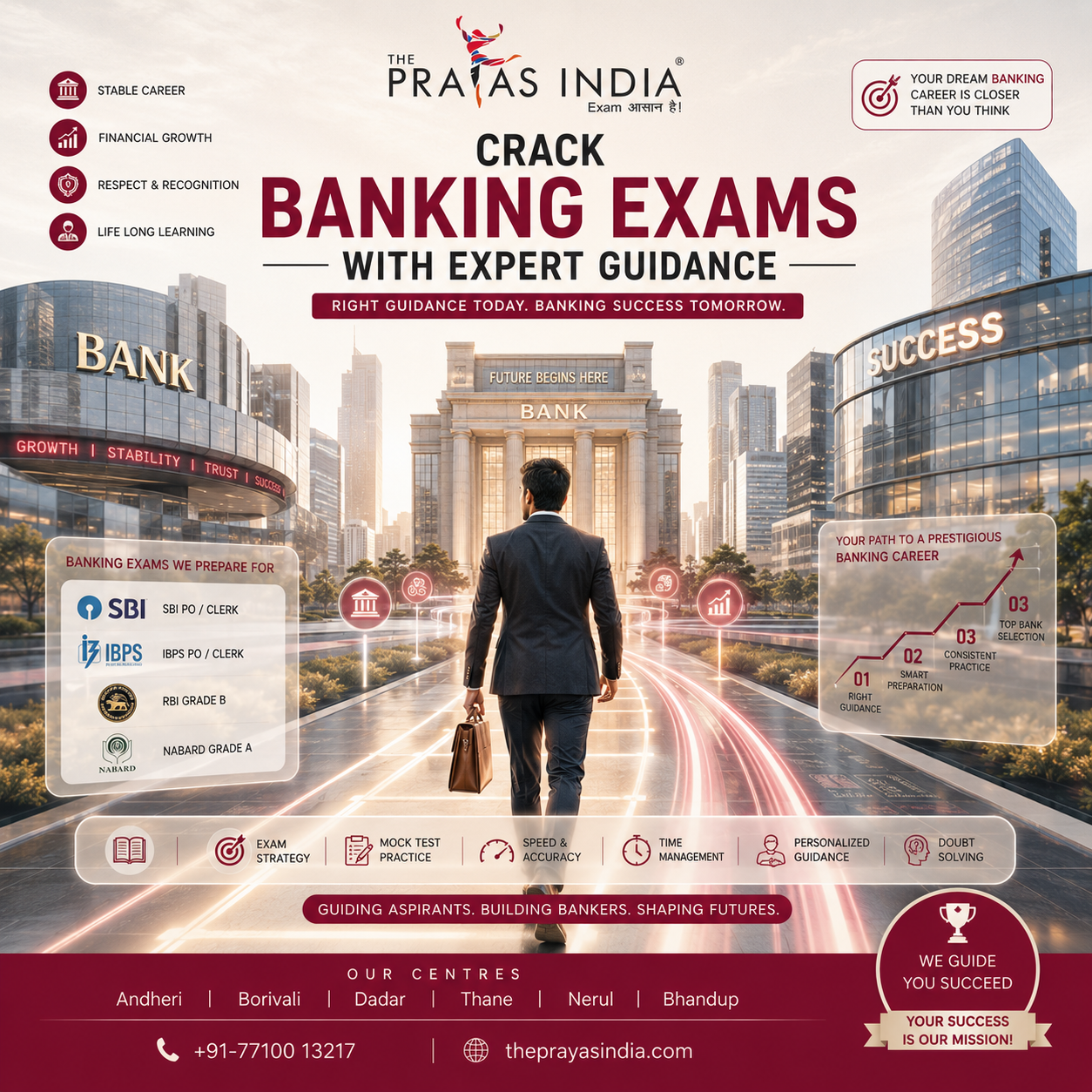How The Prayas India Helps Students Crack Banking Exams
