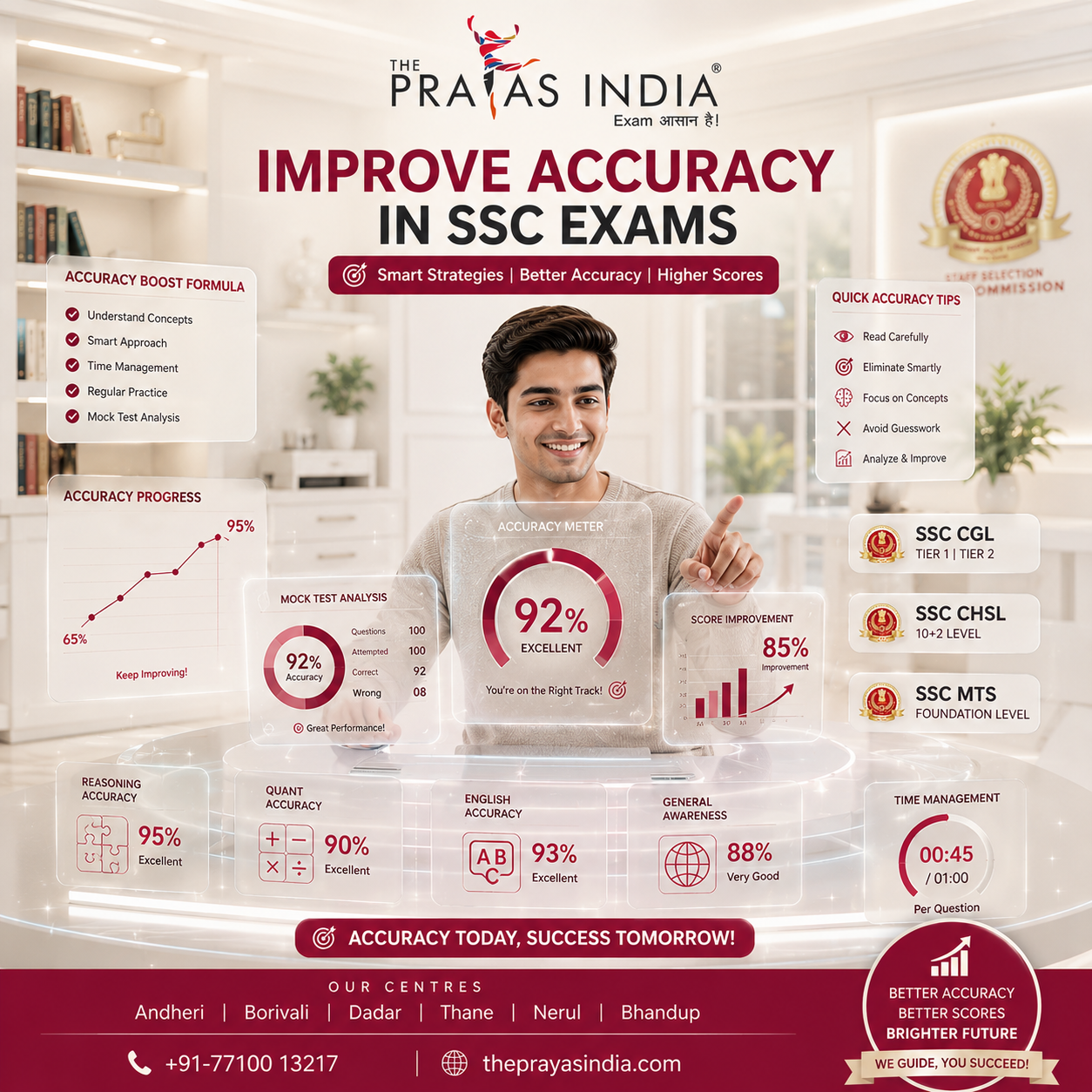 How to Improve Accuracy in SSC Exams
