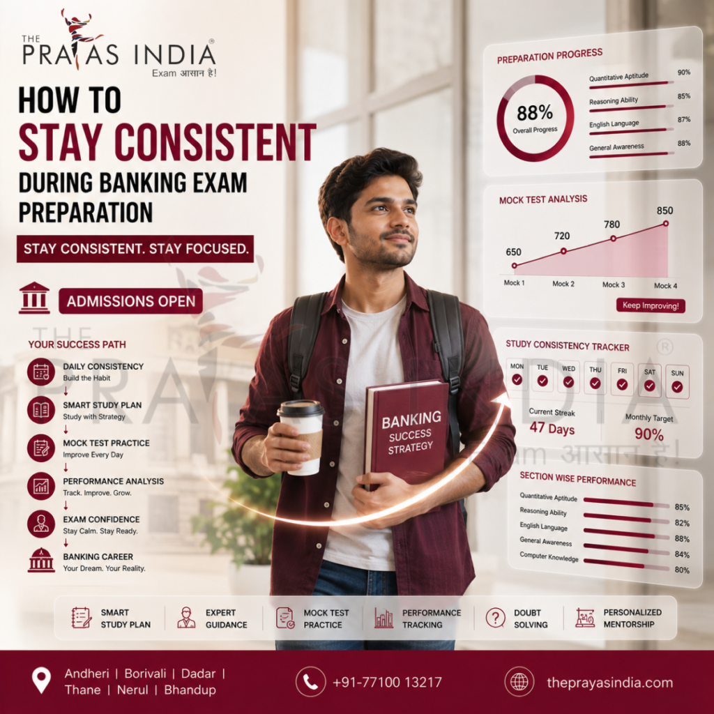 How to Stay Consistent During Banking Exam Preparation