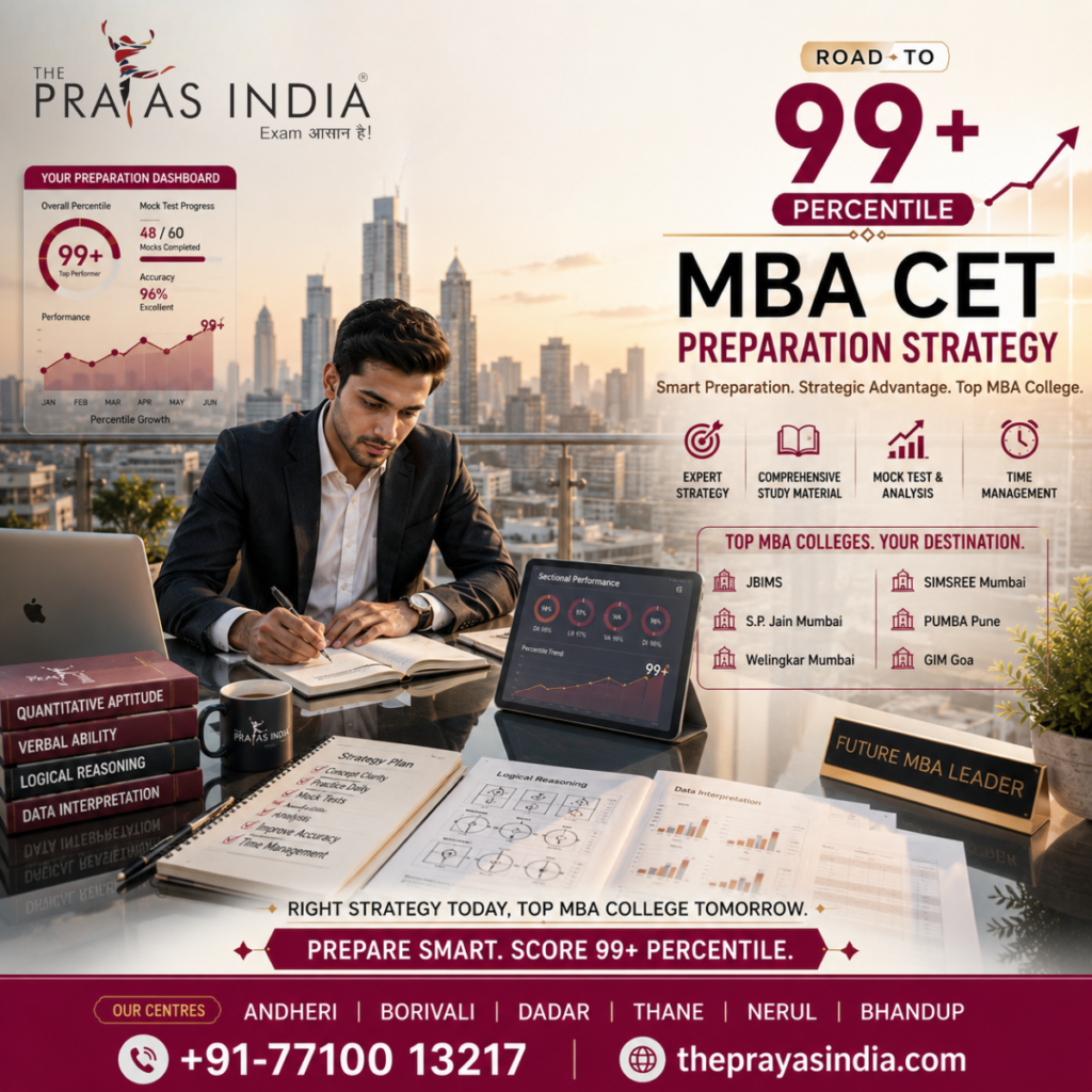 MBA CET Preparation Strategy for 99+ Percentile