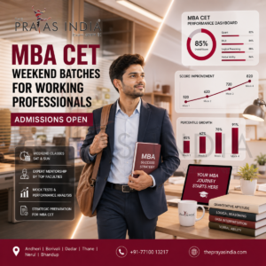 MBA CET Weekend Batches for Working Professionals