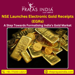 NSE Launches Electronic Gold Receipts (EGRs)
