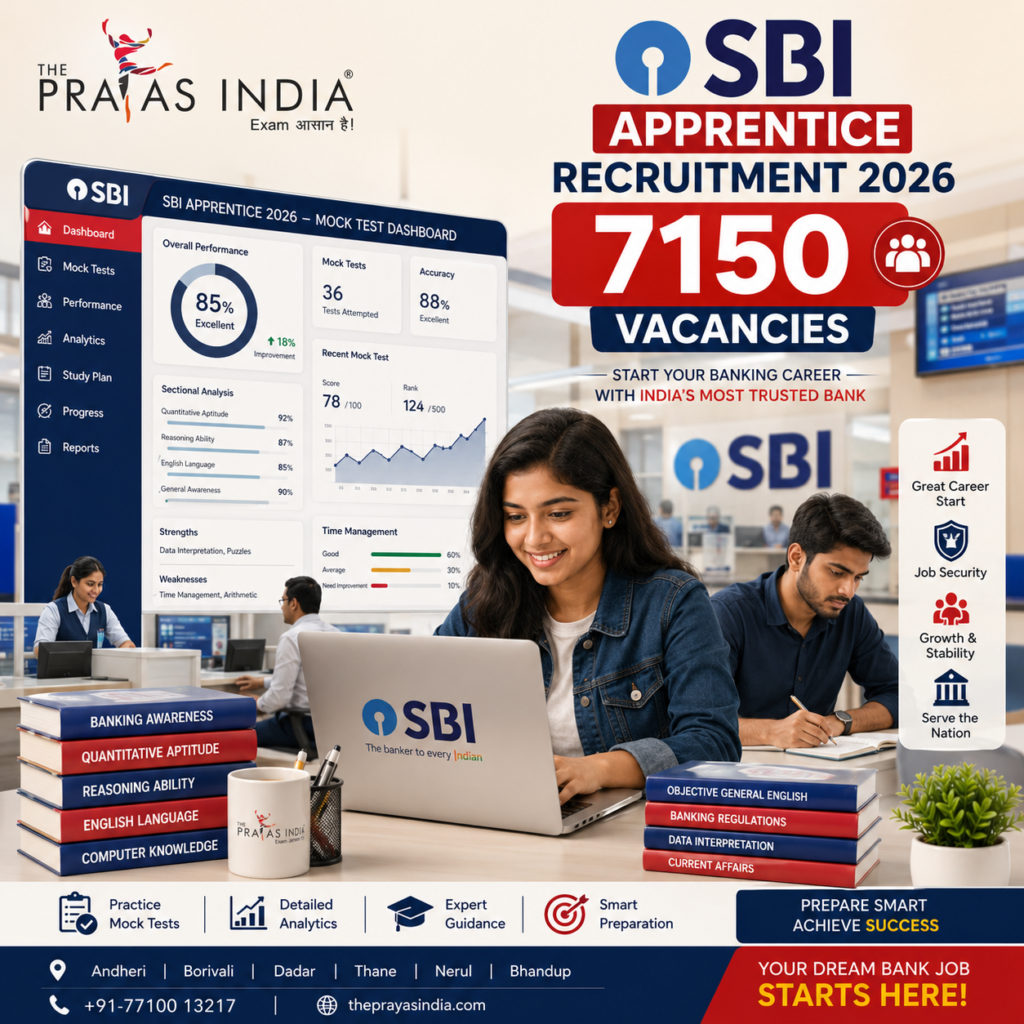 SBI Apprentice Recruitment 2026