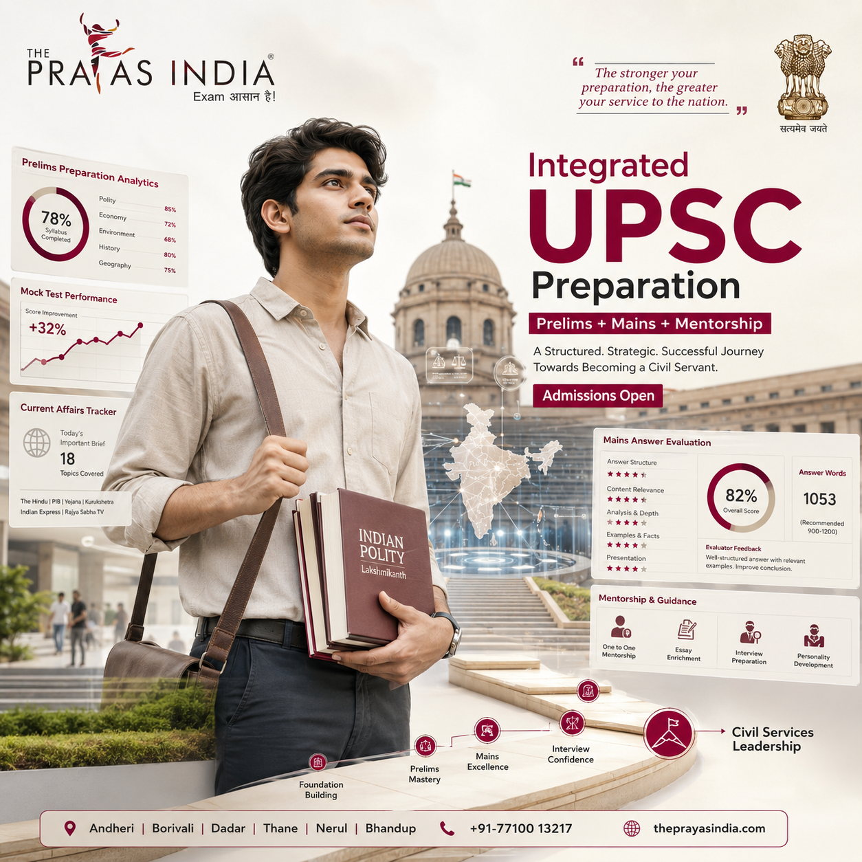 UPSC Coaching in Mumbai with Prelims & Mains Preparation