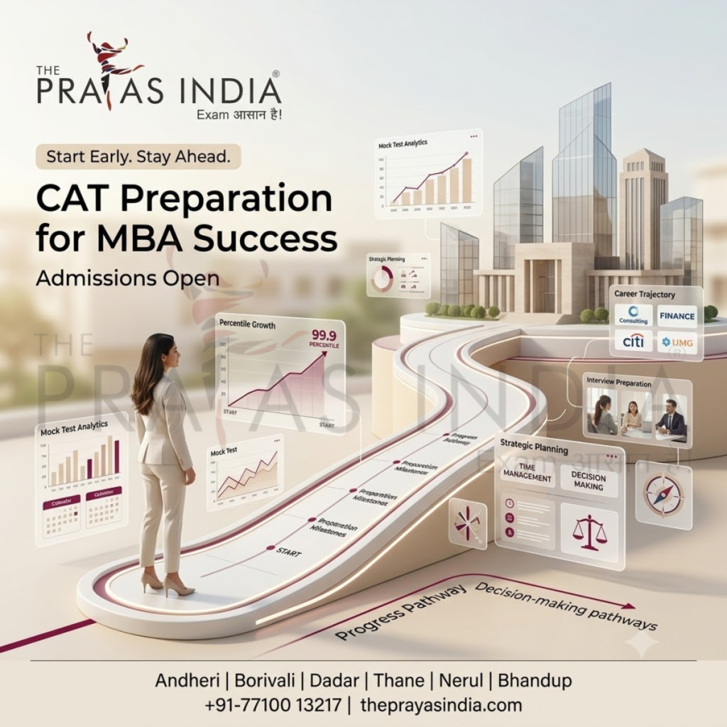 Why Early CAT Preparation Gives You an Advantage in MBA Admissions