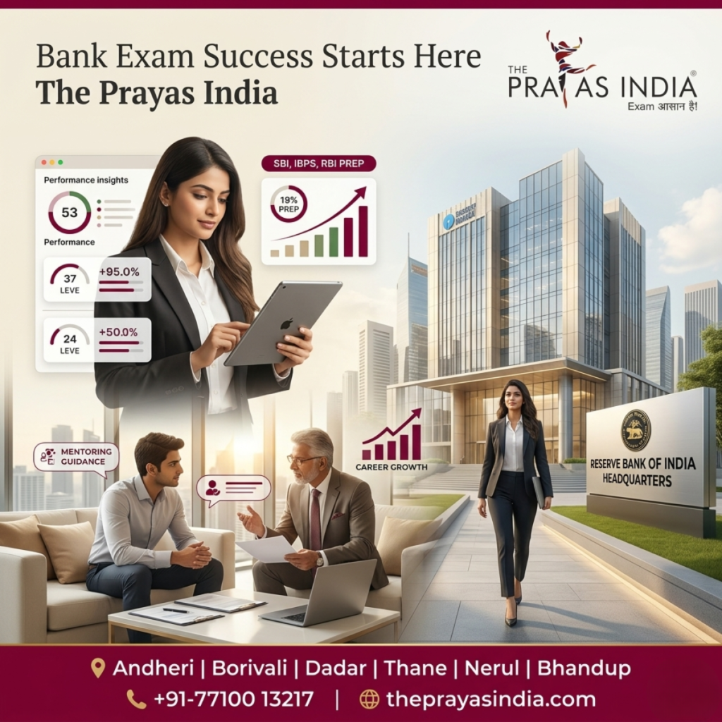 Why Students Choose The Prayas India for Bank Exam Preparation