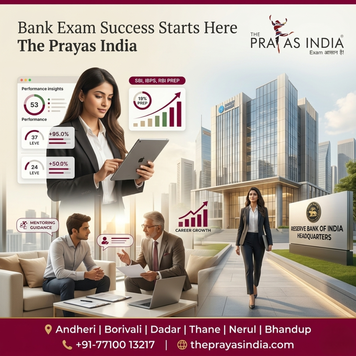 Why Students Choose The Prayas India for Bank Exam Preparation