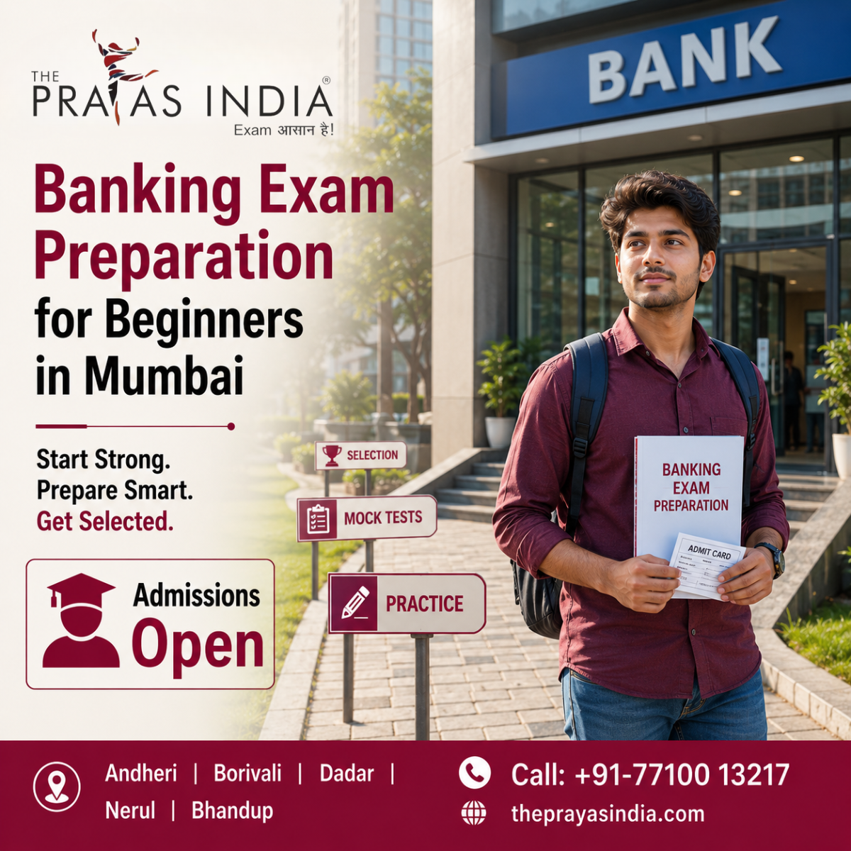 Banking Exam Preparation for Beginners in Mumbai