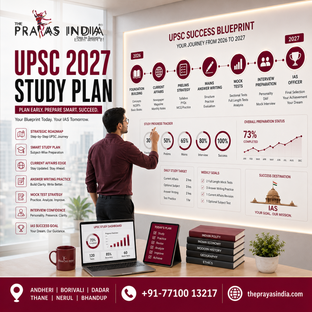Best Study Plan for UPSC Preparation 2027