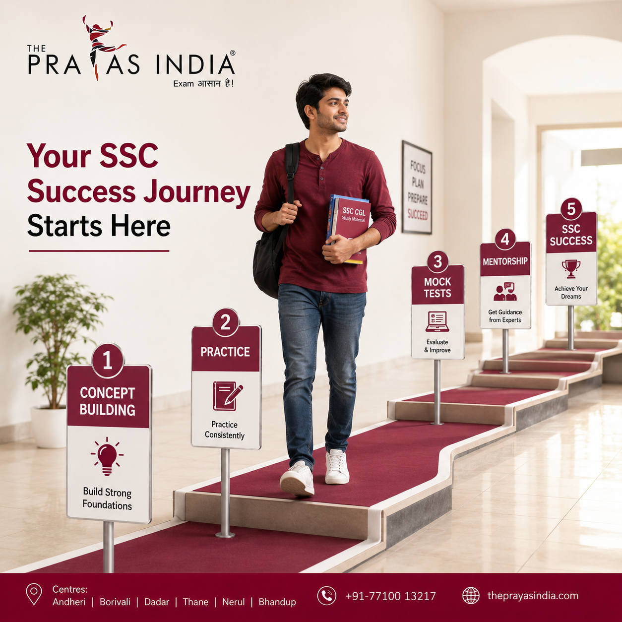 How The Prayas India Helps Students Achieve SSC Success