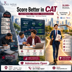 How The Prayas India Helps Students Score Better in CAT