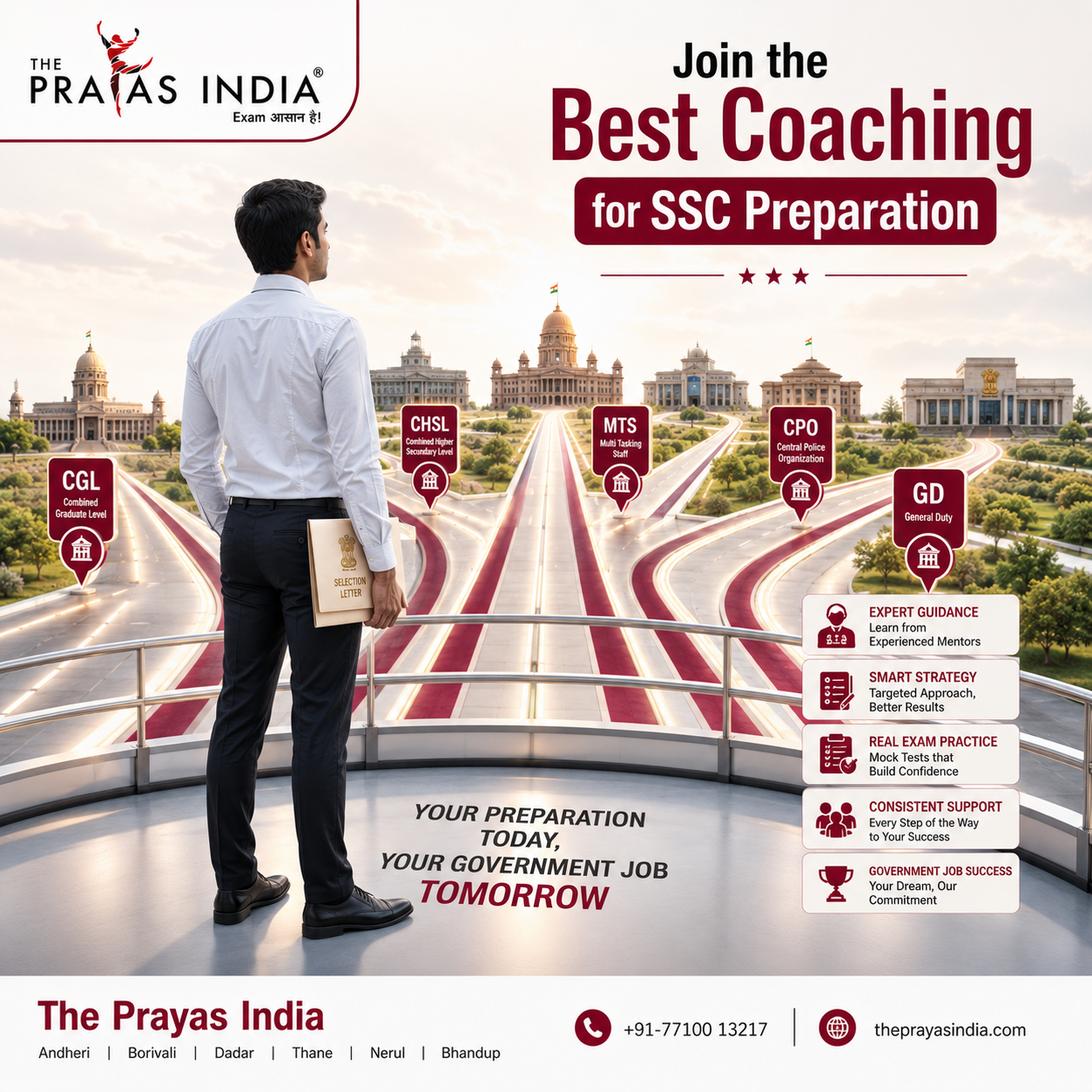 Join the Best Coaching for SSC Preparation