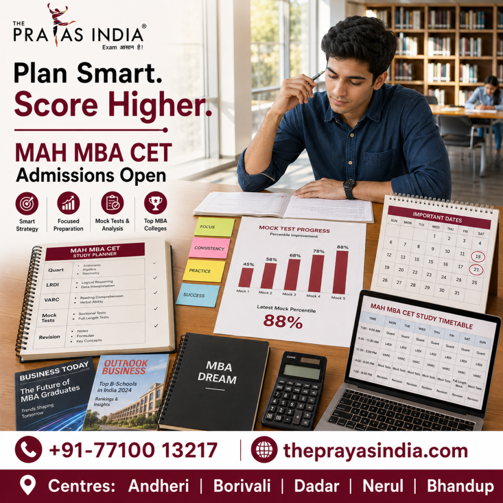 MAH MBA CET Preparation for Beginners