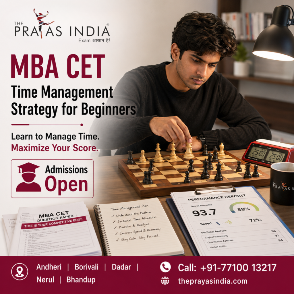 MBA CET Time Management Strategy for Beginners