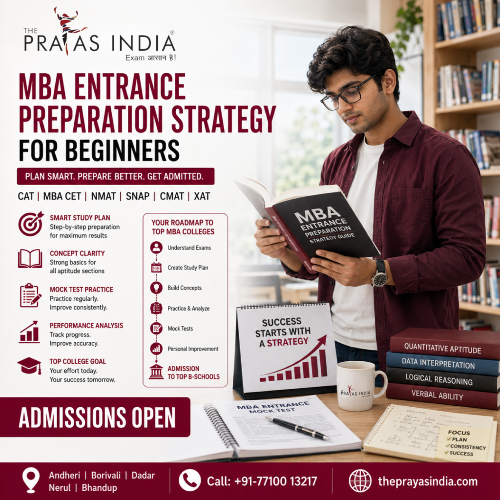 MBA Entrance Preparation Strategy for Beginners