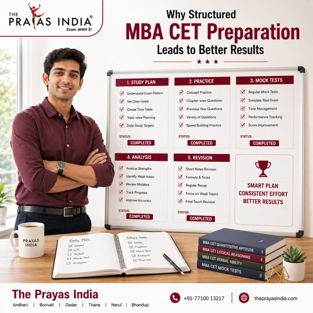 Why Structured MBA CET Preparation Leads to Better Results