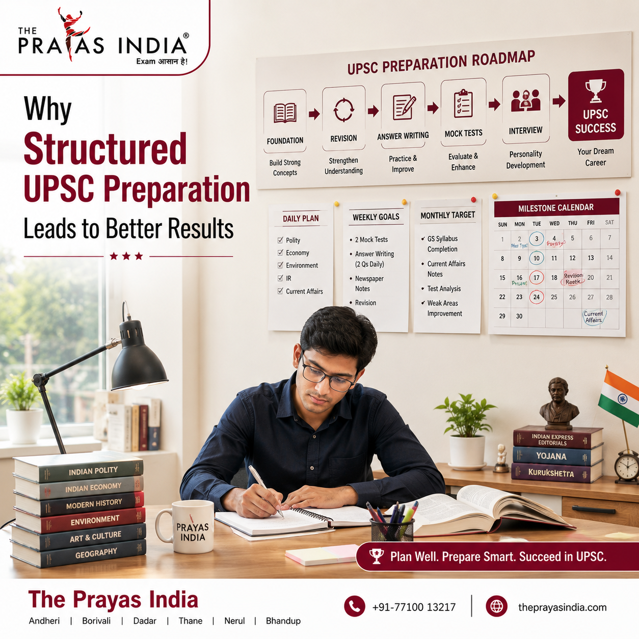 Why Structured UPSC Preparation Leads to Better Results