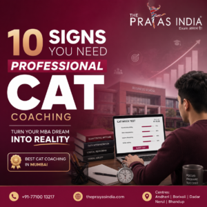 10 Signs You Need Professional CAT Coaching