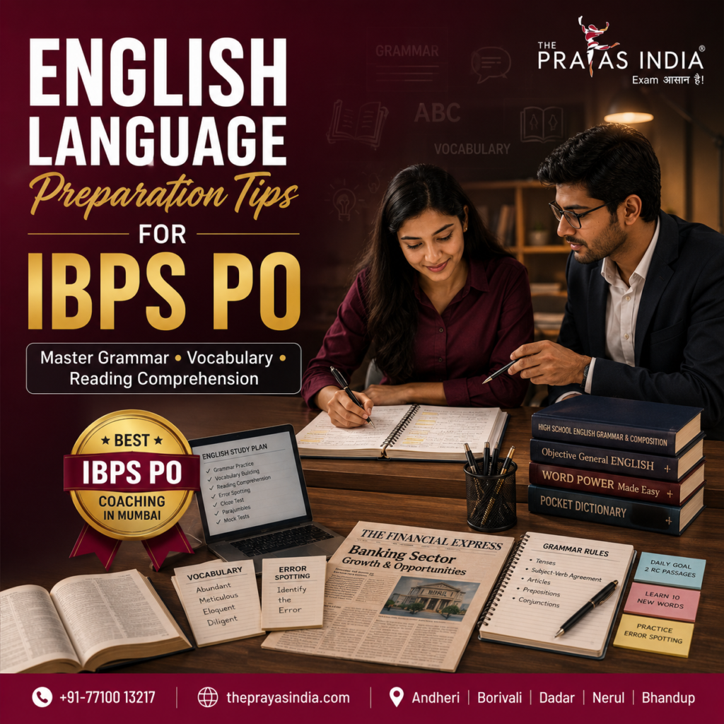 English Language Preparation Tips for IBPS PO