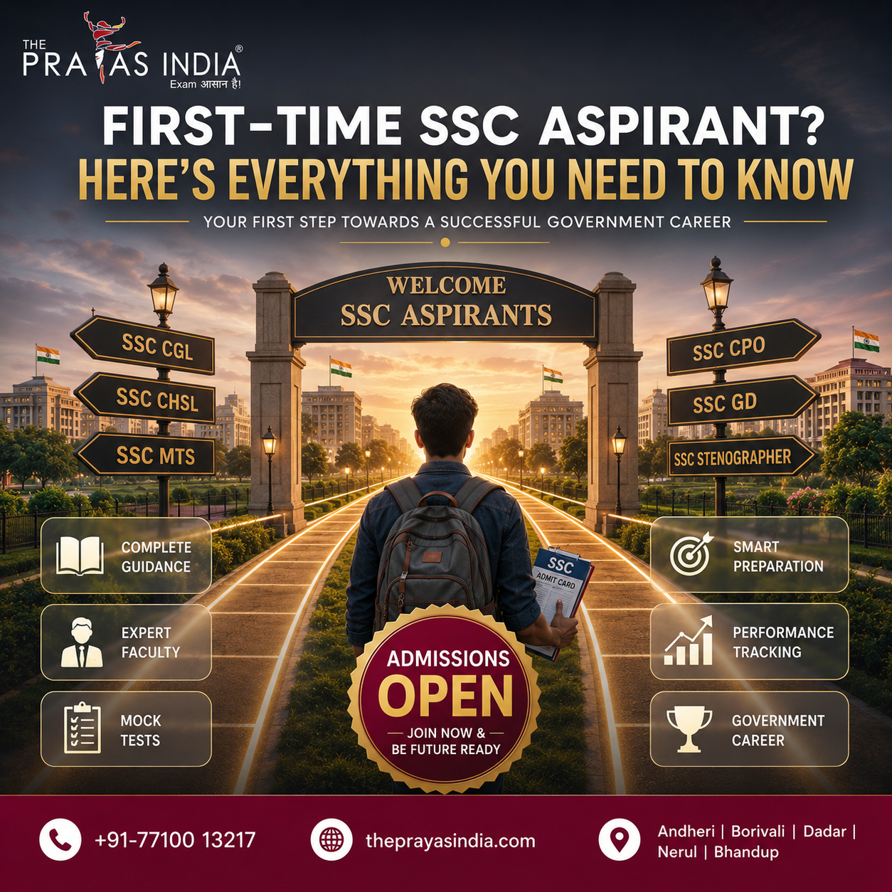 First-Time SSC Aspirant