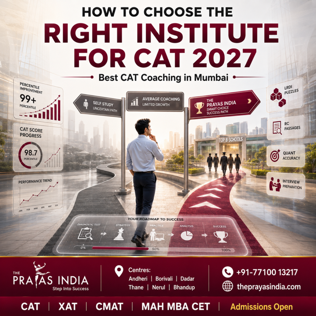 How to Choose the Right Institute for CAT 2027