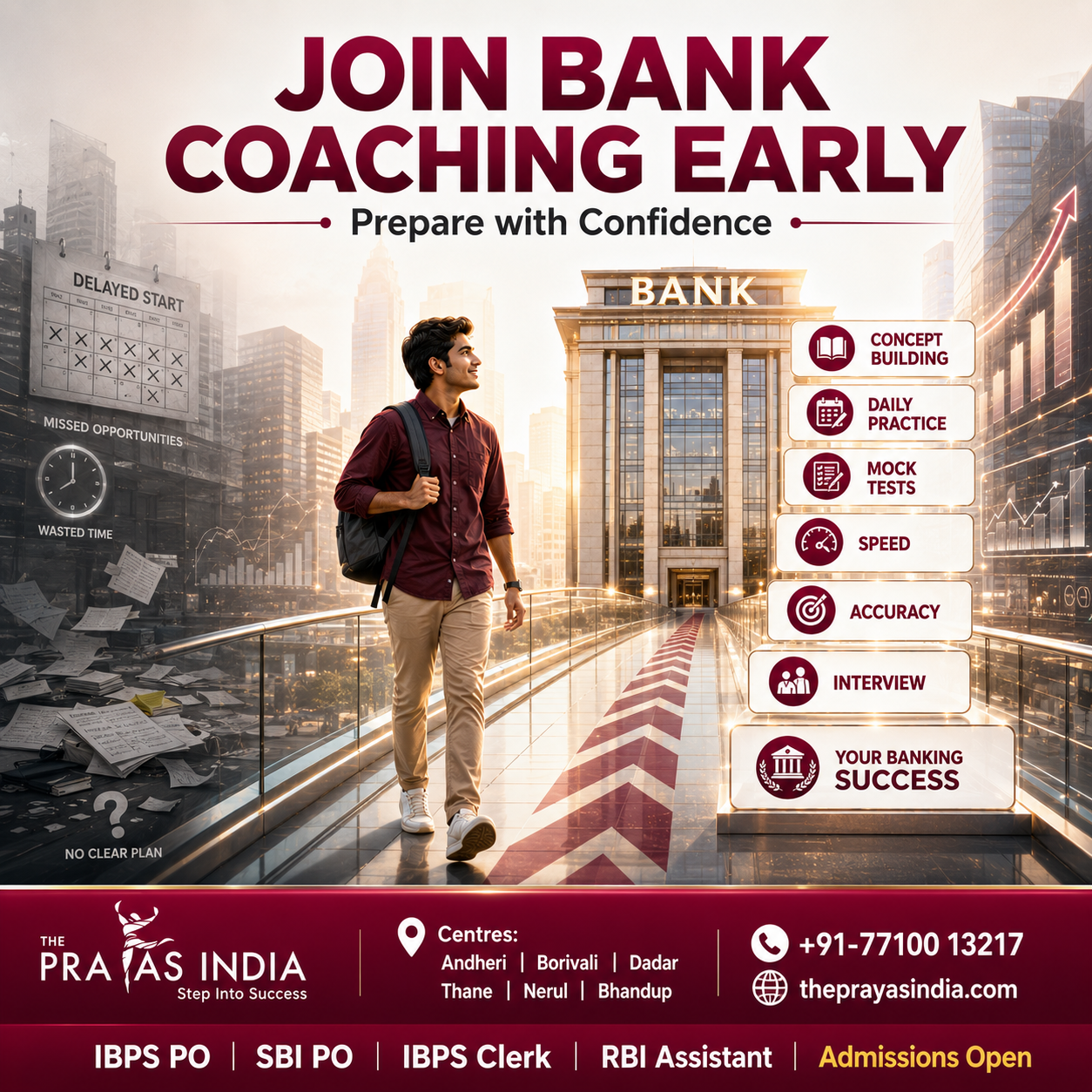 Join Bank Coaching Early and Prepare with Confidence
