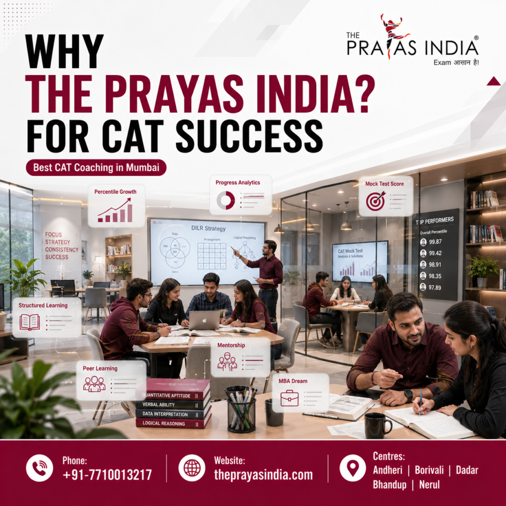 What Makes The Prayas India Different for CAT Coaching?
