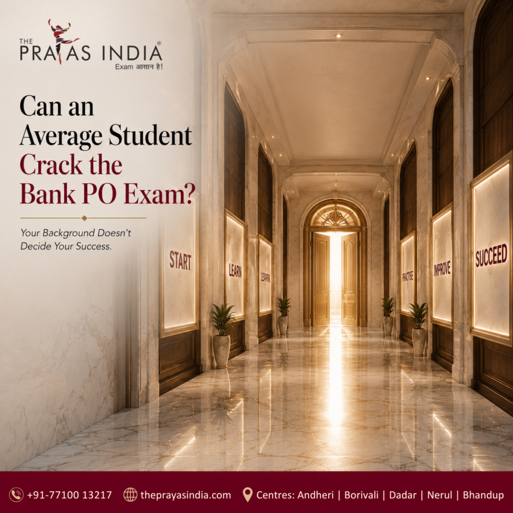 Can an Average Student Crack the Bank PO Exam?