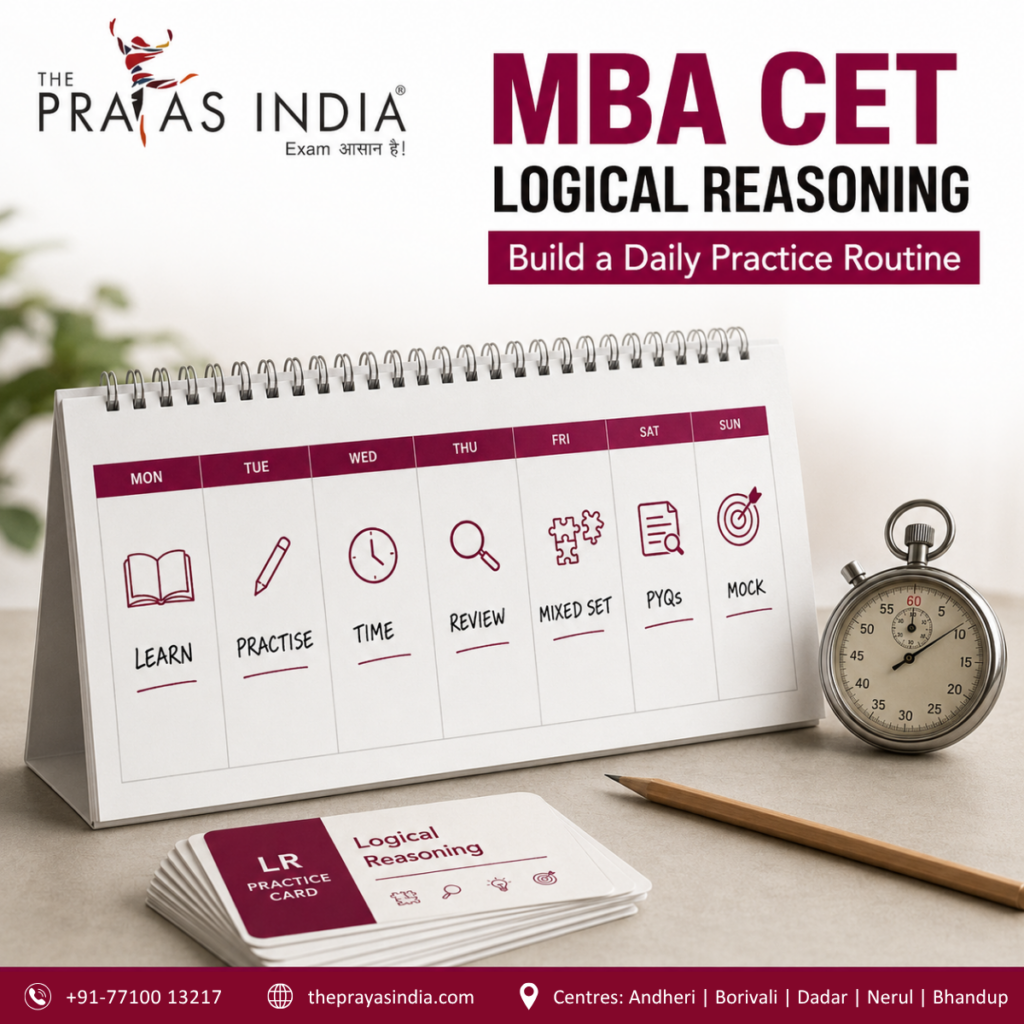 Daily MBA CET Logical Reasoning Routine