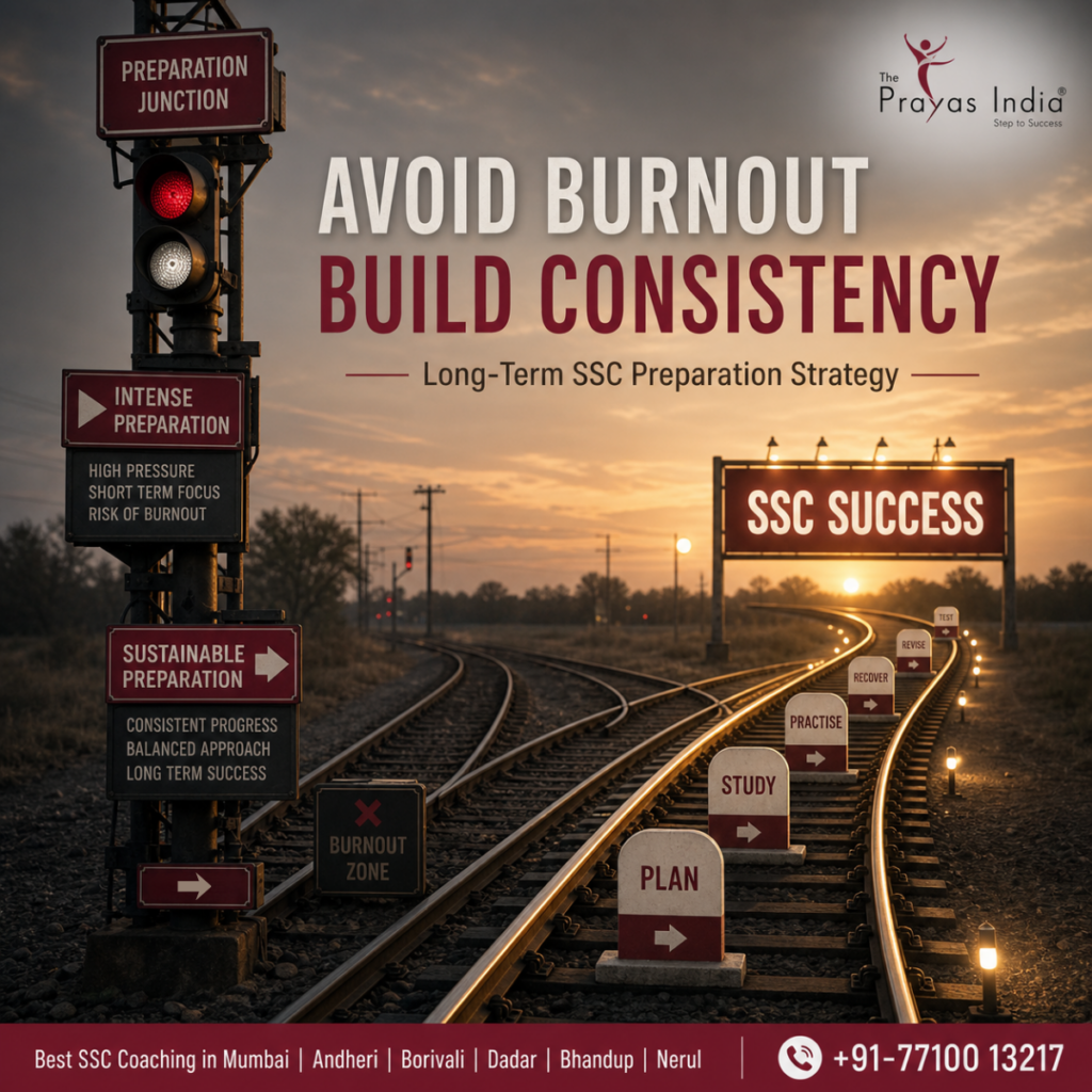 How to Avoid Burnout During Long-Term SSC Exam Preparation