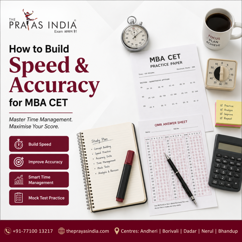 How to Build Speed and Accuracy for MBA CET The Prayas India