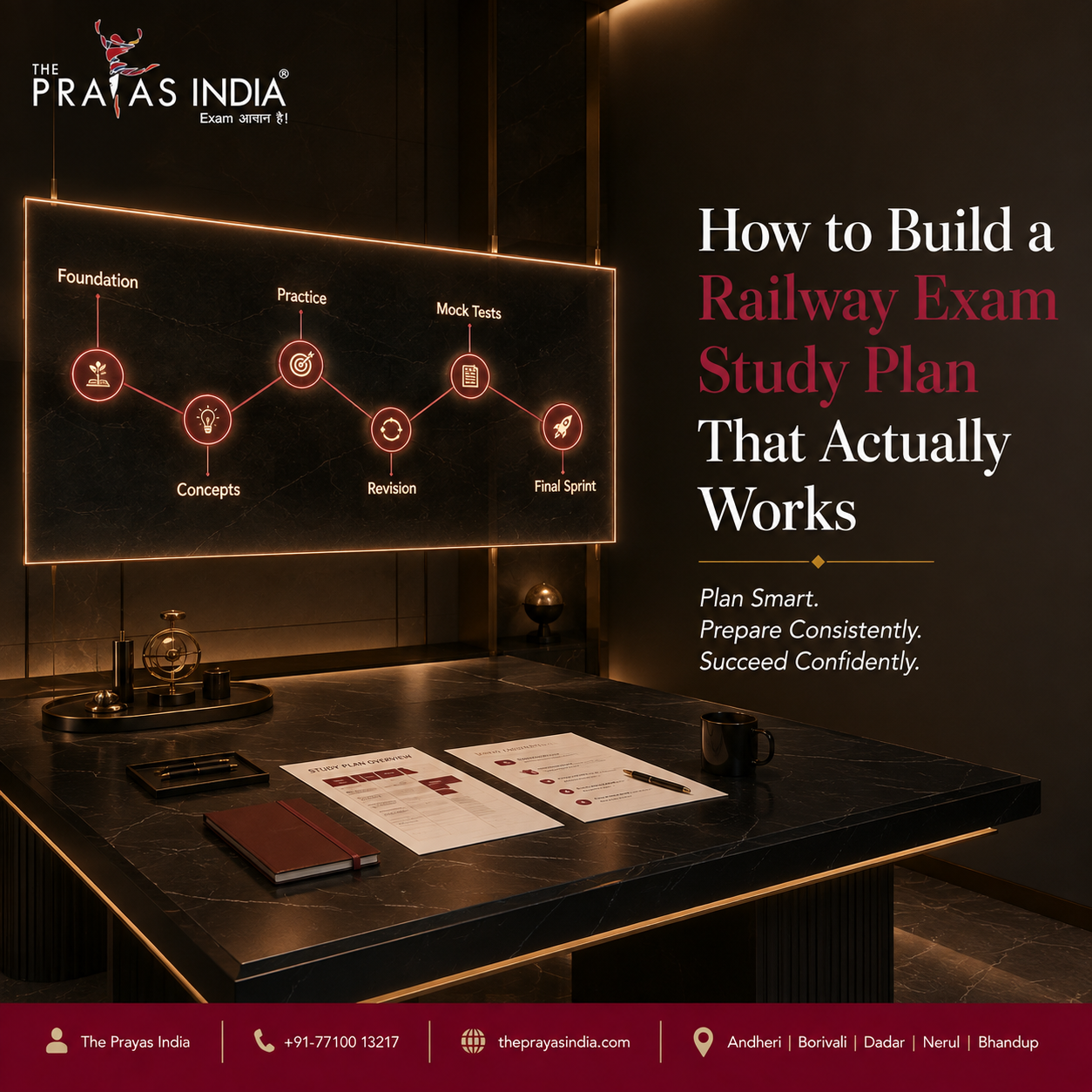 How to Build a Railway Exam Study Plan That Actually Works