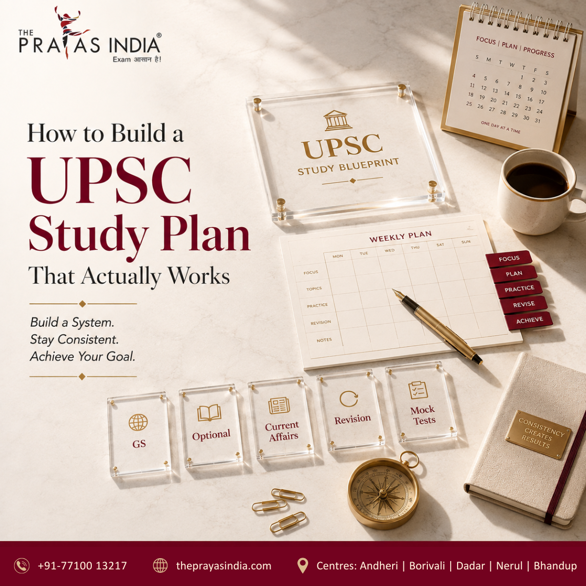 How to Build a UPSC Study Plan That Actually Works