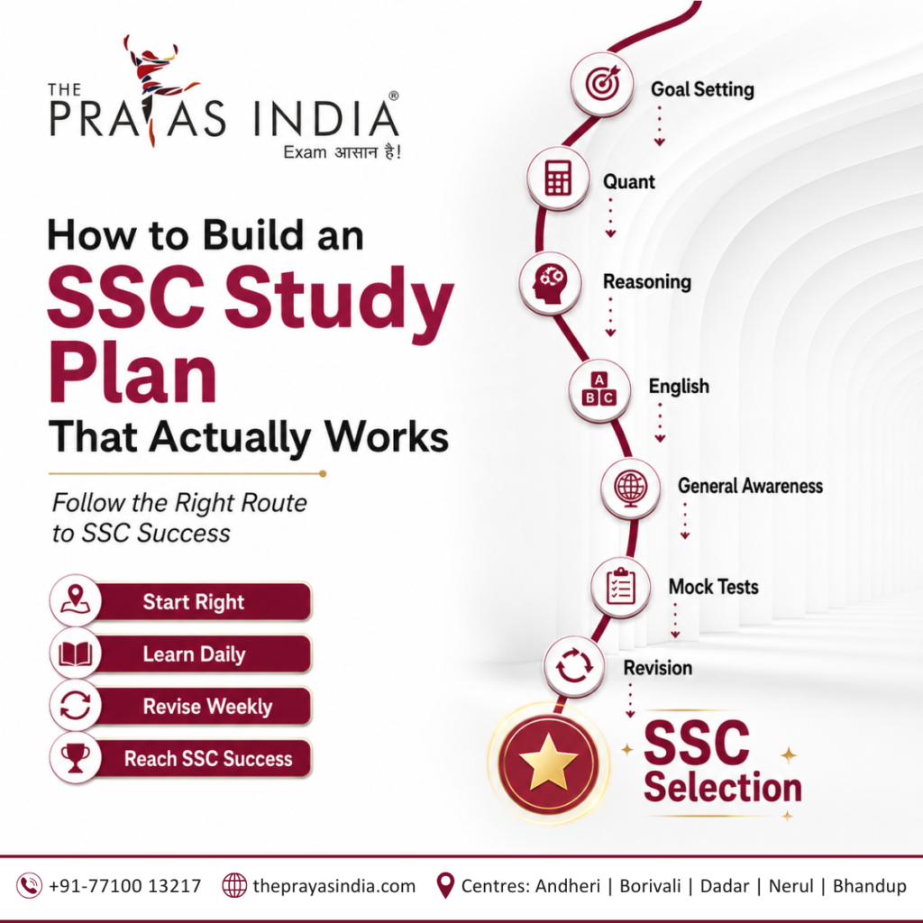How to Build an SSC Study Plan That Actually Works The Prayas India