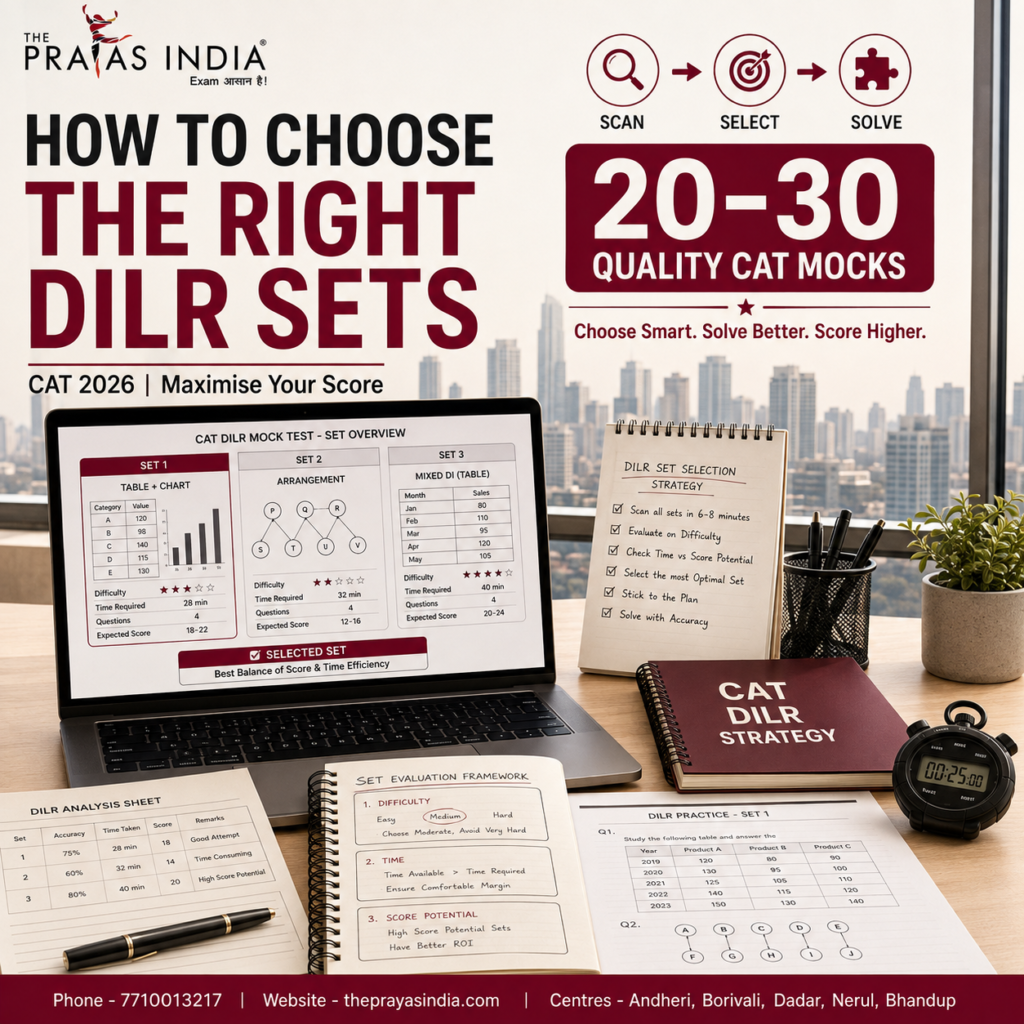 How to Choose the Right DILR Sets in CAT 2026