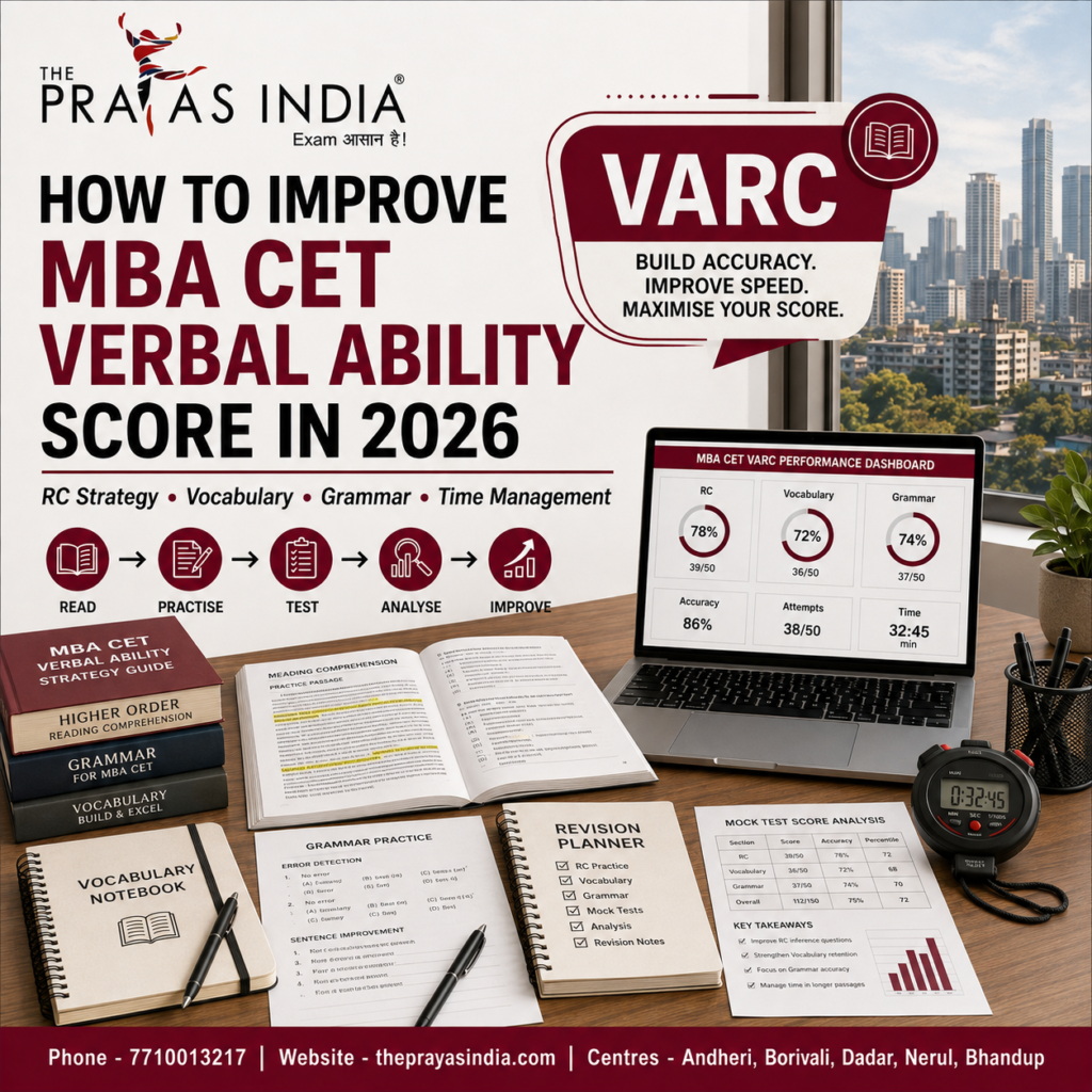 How to Improve MBA CET Verbal Ability Score in 2026