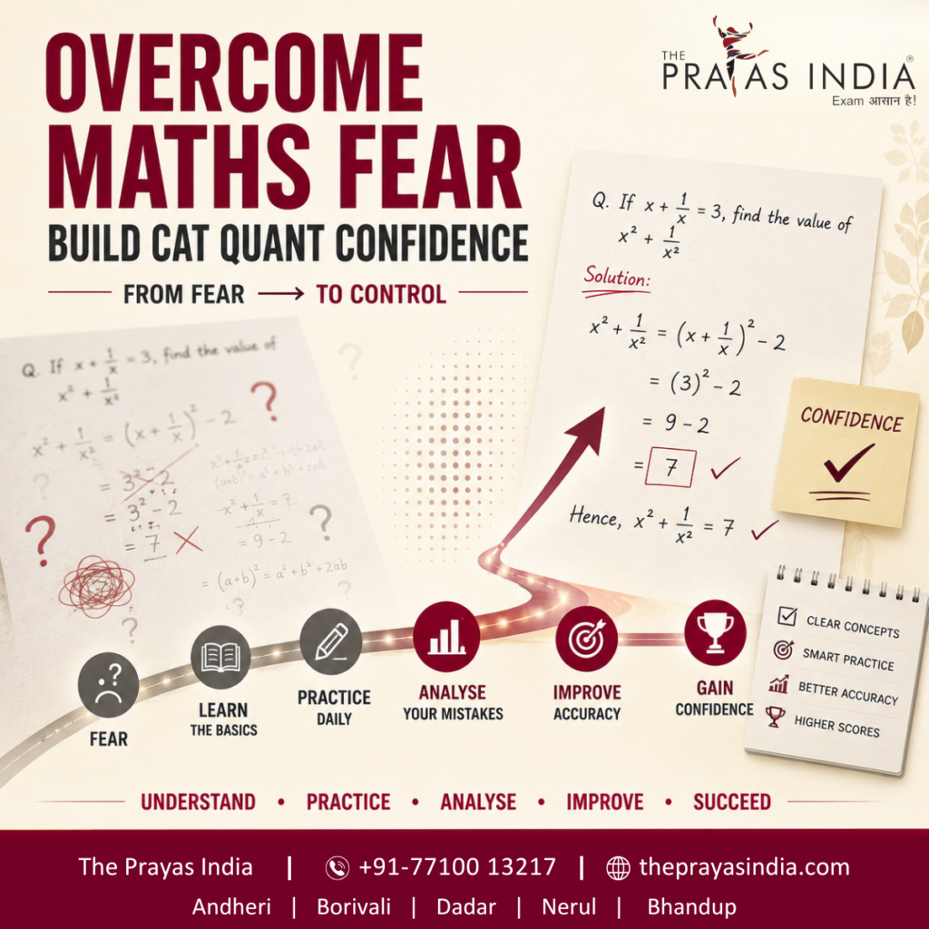 How to Overcome Maths Fear During CAT Preparation