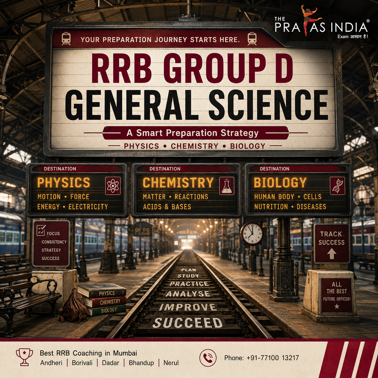 How to Prepare General Science for RRB Group D?