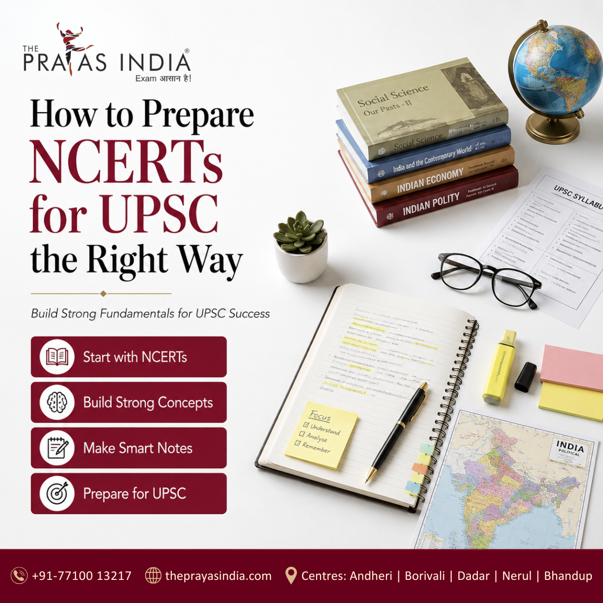 How to Prepare NCERTs for UPSC the Right Way