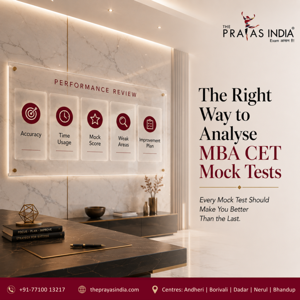 The Right Way to Analyse MBA CET Mock Tests The Prayas India