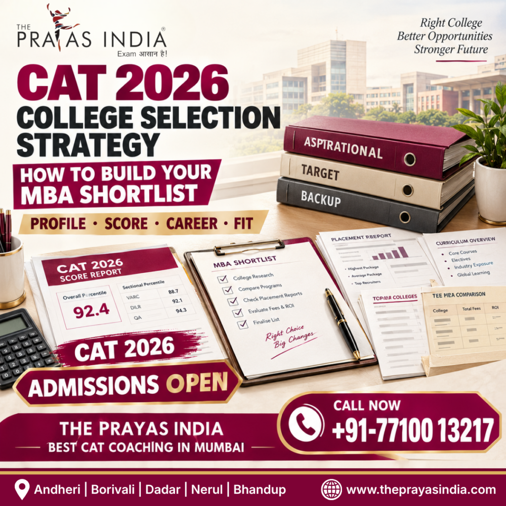 CAT 2026 College Selection Strategy