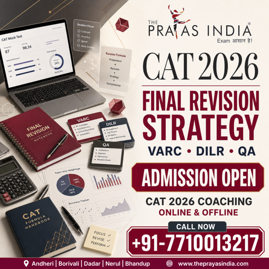 CAT 2026 Final Revision Strategy