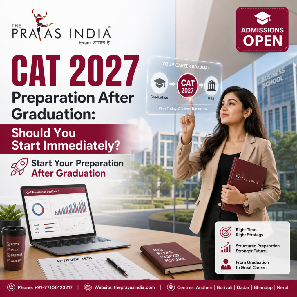 CAT 2027 Preparation After Graduation