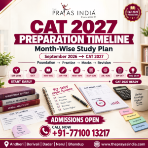 CAT 2027 Preparation Timeline Month-Wise Study Plan