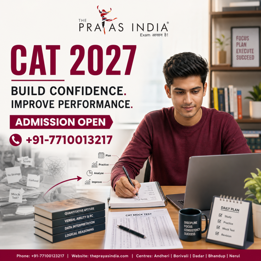 CAT 2027 Preparation for Average Students