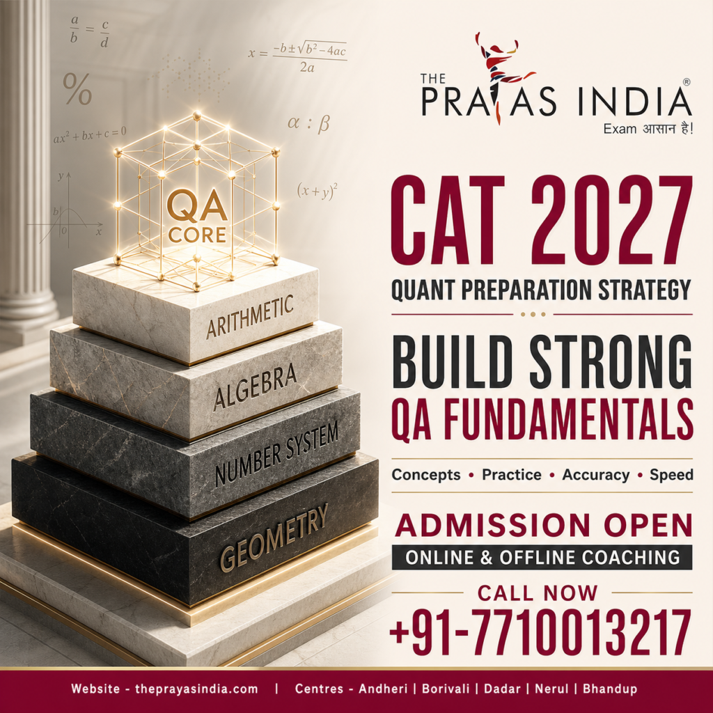 CAT 2027 Quant Preparation Strategy